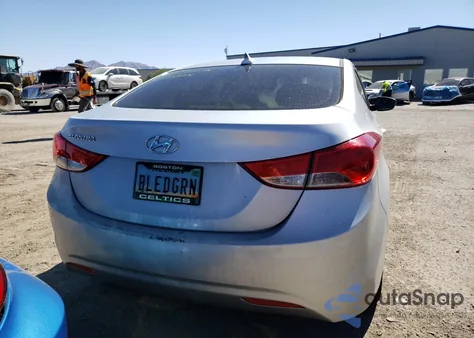 2011 Hyundai Elantra Gl from USA, damaged, VIN 056828